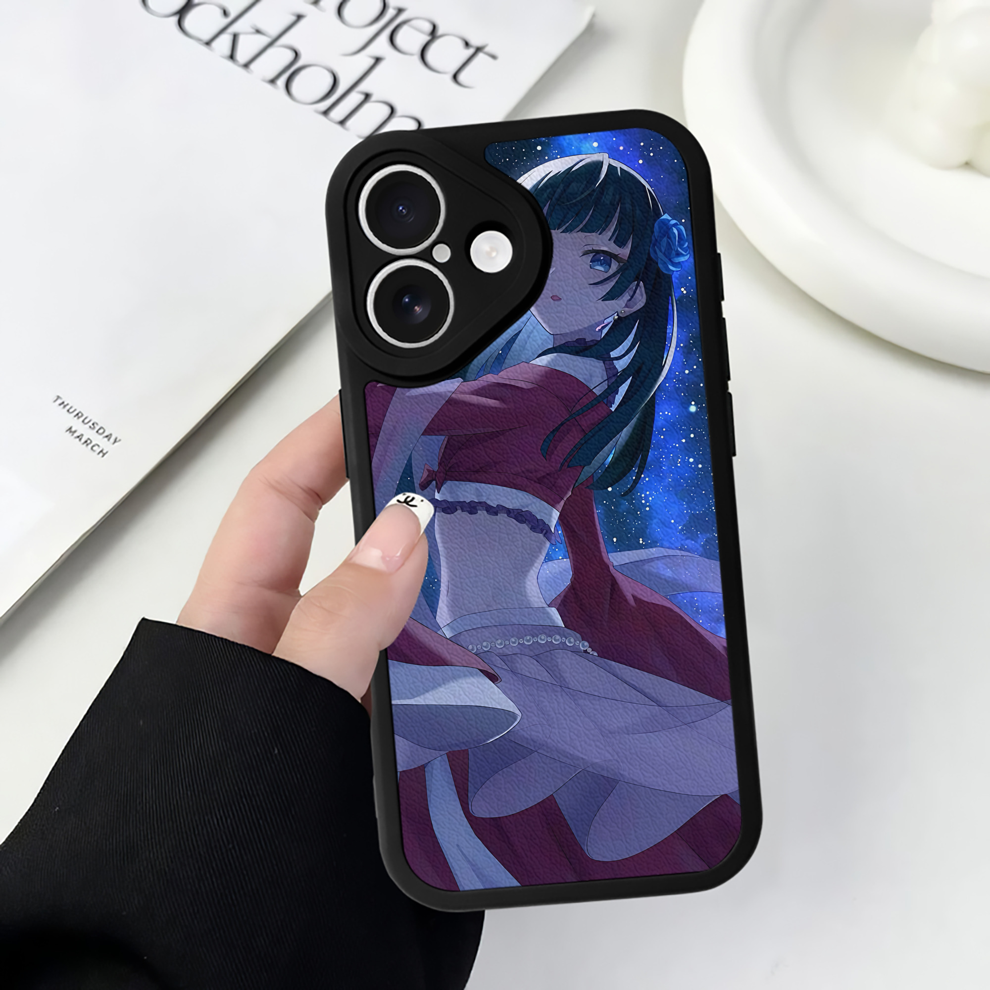 薬屋のひとりごと The Apothecary Diaries 【iPhone 16シリーズ対応】シリコンスマホケース（レザー調） 材質：シリコン